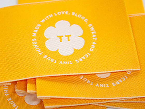 Etichette logo premium