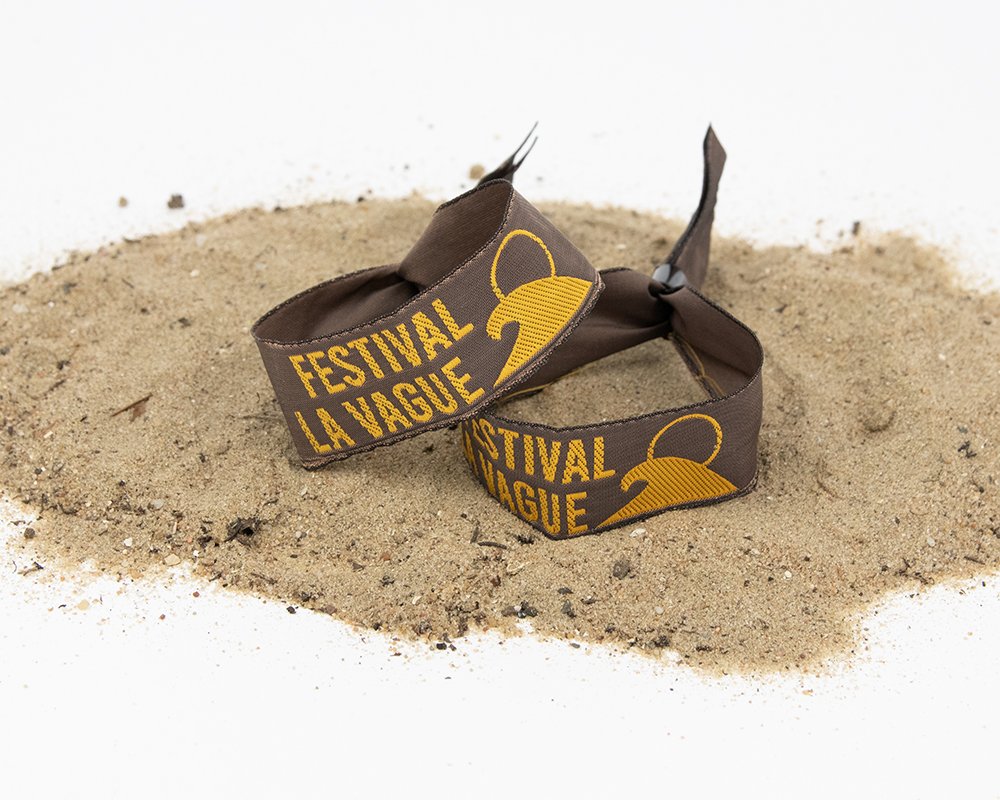 Braccialetto per concerto logo