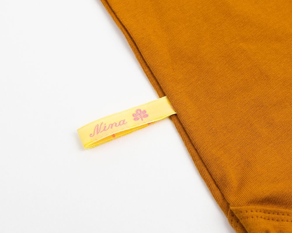 Etichetta con il nome da cucire