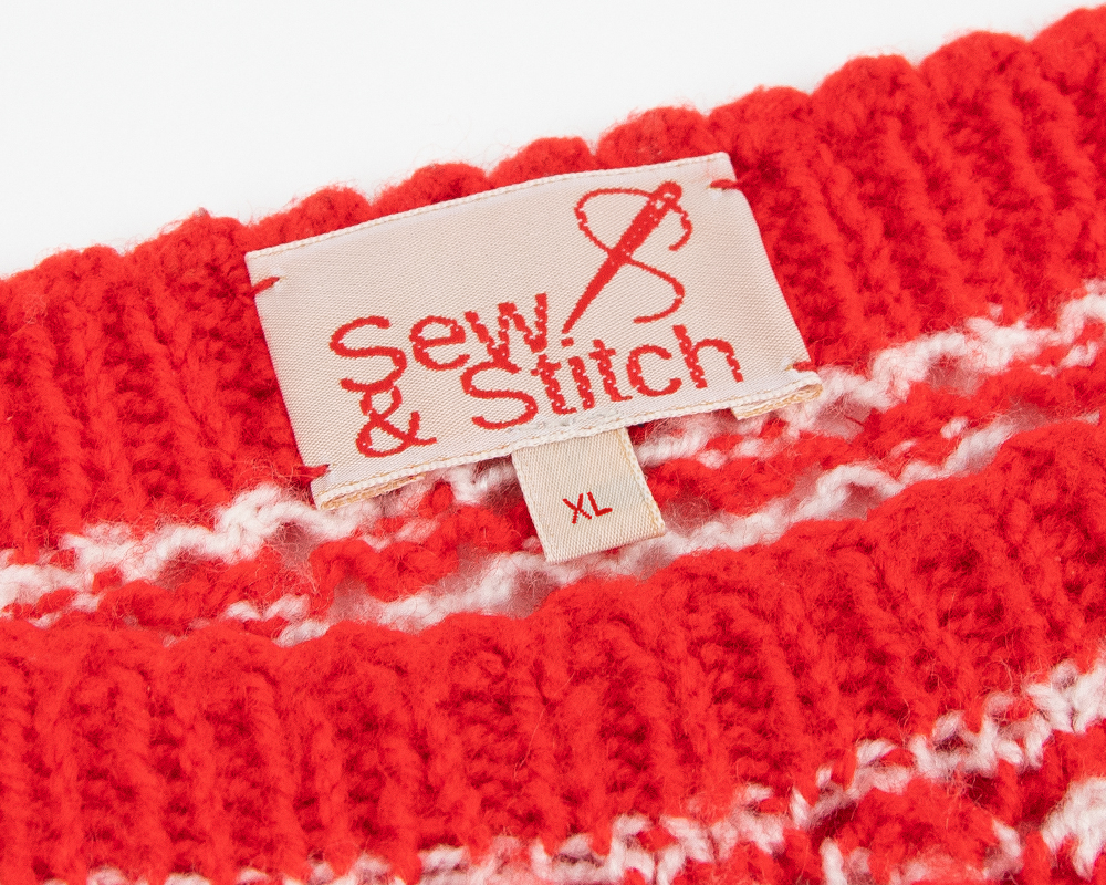 etichetta tessuta con logo personalizzato