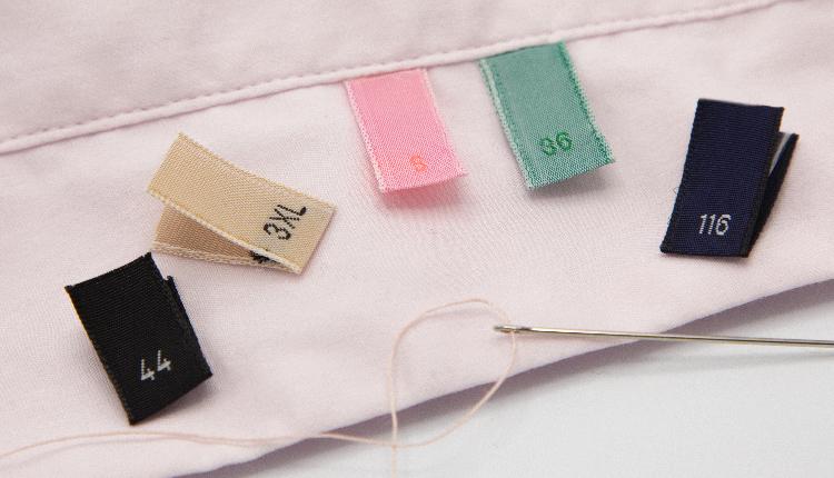 Etichette per le taglie