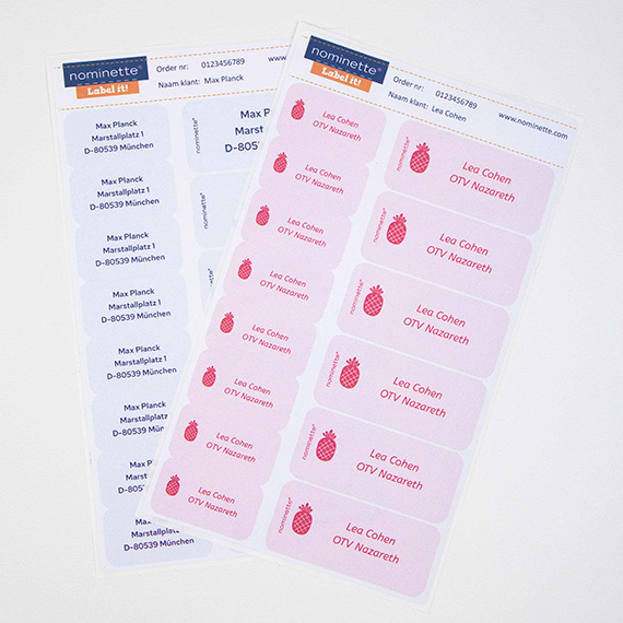 Etichetta autoadesiva