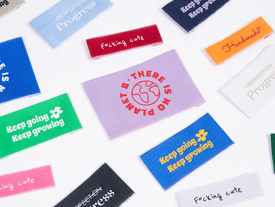 Etichette da cucire standard